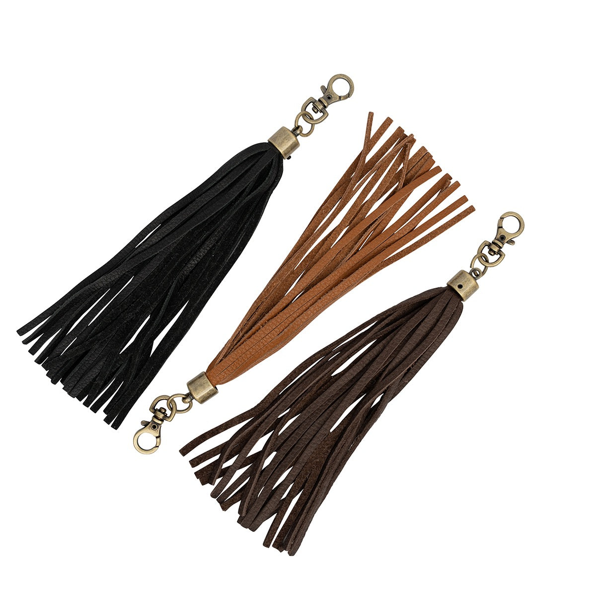 Natural Cowhide keychains