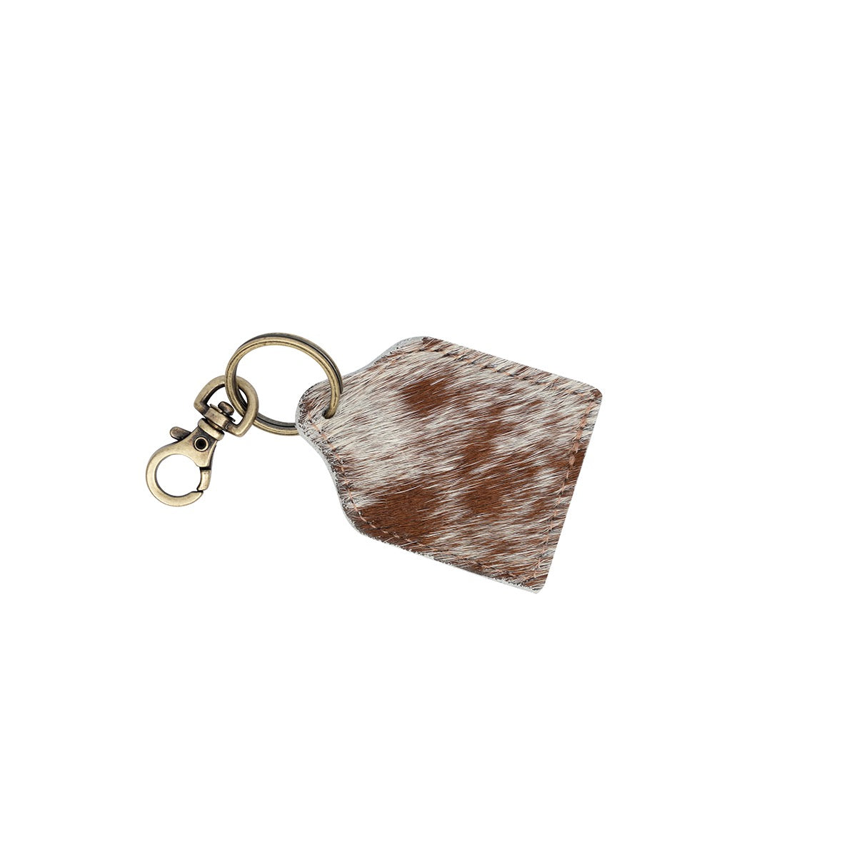 Natural Cowhide keychains