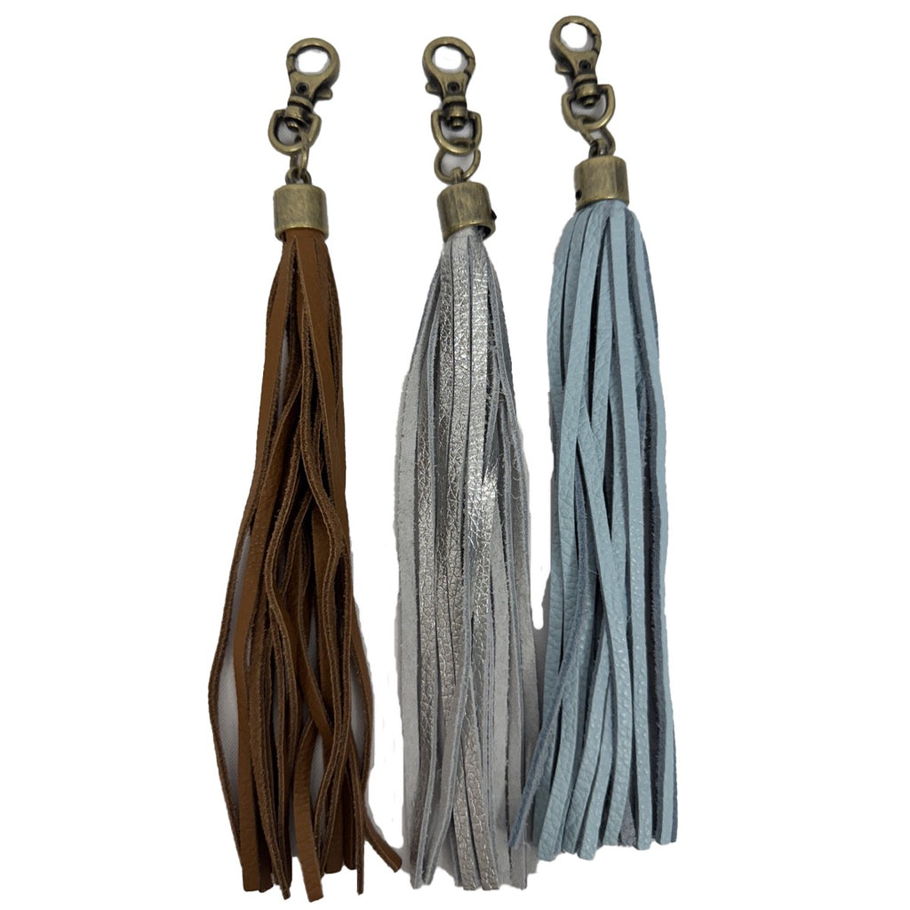 Natural Cowhide keychains