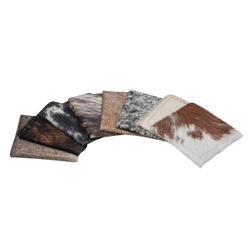 Natural Cowhide Coasters