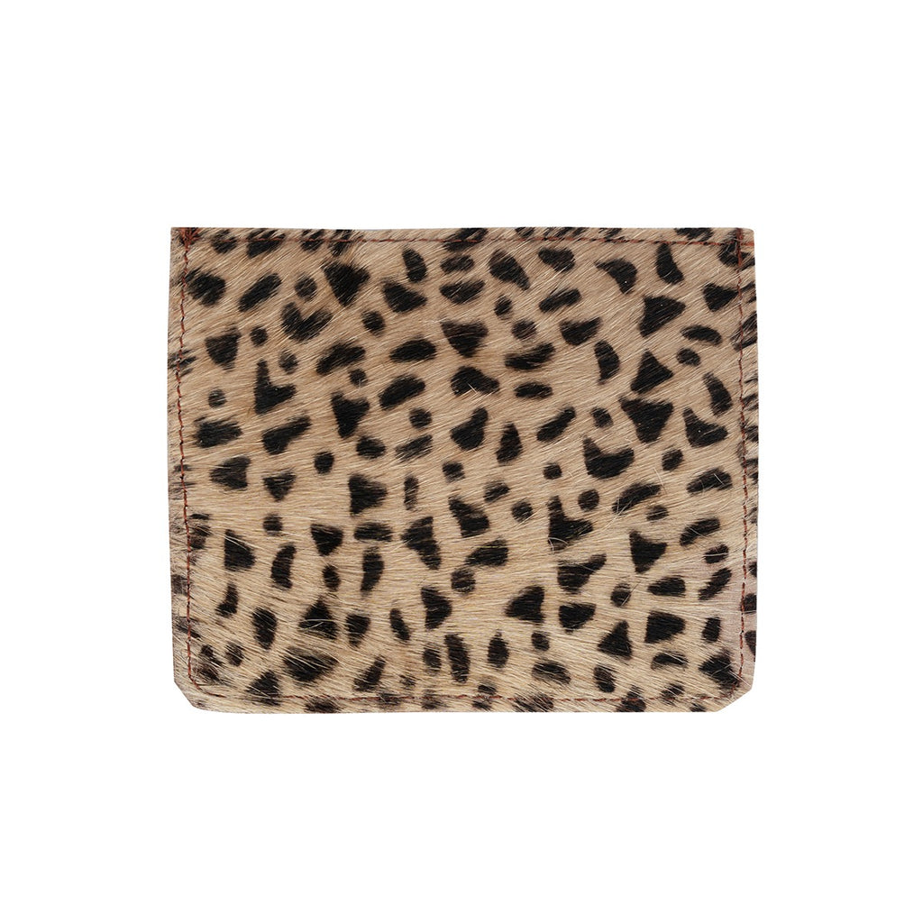 Natural Cowhide Credit Card Wallet