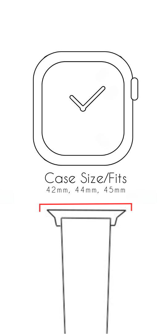 Apple Watch Band | Leather & Cowhide Fur  42/44/45